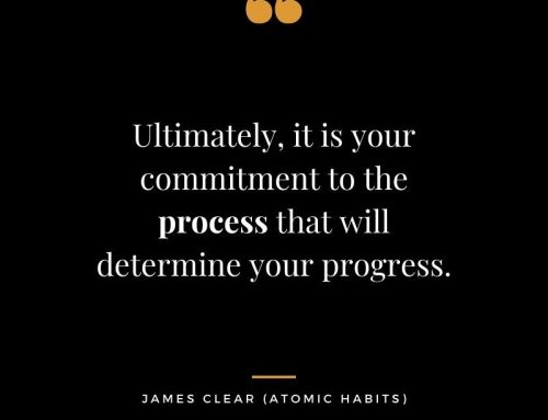 You are 100% committed to your current habits…